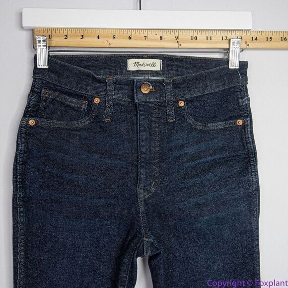 Madewell‎ 10" High-Rise Skinny Jeans in Dalesford Wash, 28 - Picture 4 of 15